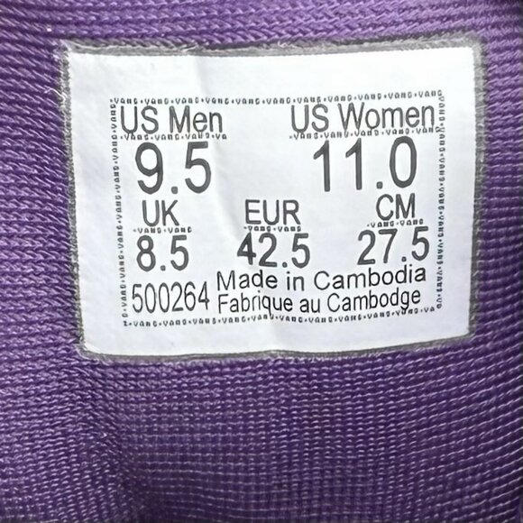 Vans MTE Crestline Gore-Tex Waterproof Boots Gray Purple Men's Size 9.5 - Picture 6 of 6